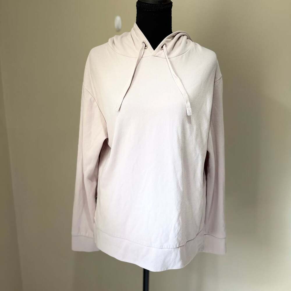 Light Pink Minimalist Hoodie Size L